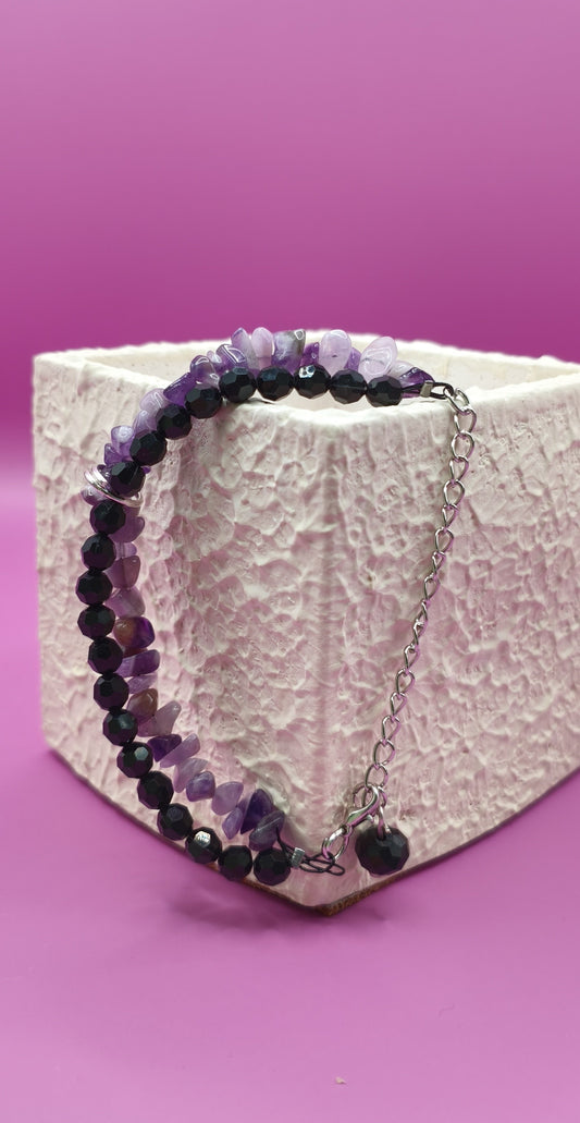 Διπλό βραχιόλι με χάντρες