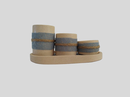 Τριπλό τσιμεντένιο διακοσμητικό ρεσώ