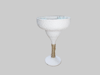 Διακοσμητικό κερί σόγιας με κεράκια λουλούδια σε γκρι φόντο